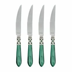 Wholesale ✨ VIETRI Aladdin Antique Steak Knives - Set of 4 🛒 -Tabletop Elegant shop ALD 9824G 2100 web1 01b9f5c1 b9f9 4361 8667 4e4e9e65bf12