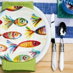 New ๐ VIETRI Aladdin Antique Place Knife ๐ 10 New ๐ VIETRI Aladdin Antique Place Knife ๐ -Tabletop Elegant shop ALD 9853W LSALT 1