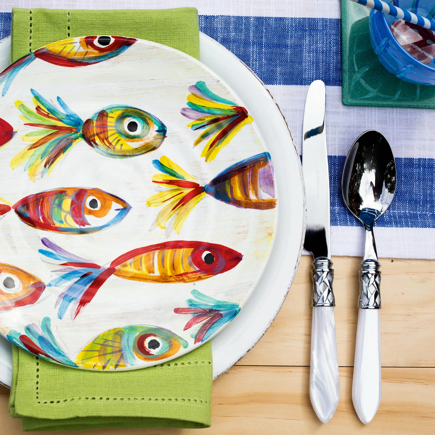 New ๐ VIETRI Aladdin Antique Place Knife ๐ 3 New ๐ VIETRI Aladdin Antique Place Knife ๐ - Image 3