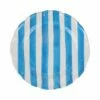 Discount 🤩 VIETRI Amalfitana Aqua Stripe Dinner Plate ❤️