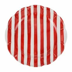 Deals 🧨 VIETRI Amalfitana Red Stripe Round Platter ✔️