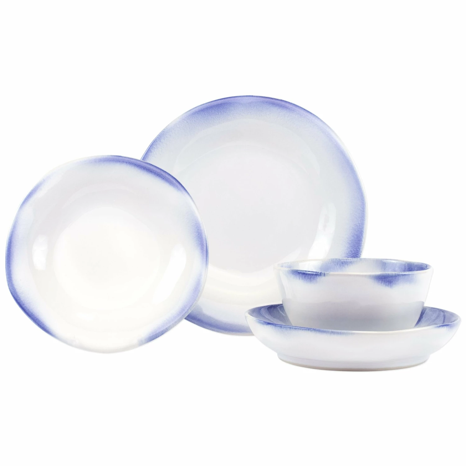 Discount 🥰 VIETRI Aurora Ocean Four-Piece Place Setting ⭐ 1 Discount 🥰 VIETRI Aurora Ocean Four-Piece Place Setting ⭐