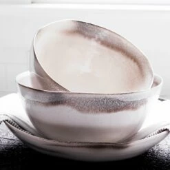 Brand new 👍 VIETRI Aurora Ash Deep Bowl 😍 -Tabletop Elegant shop AOR A1133 2100 web3