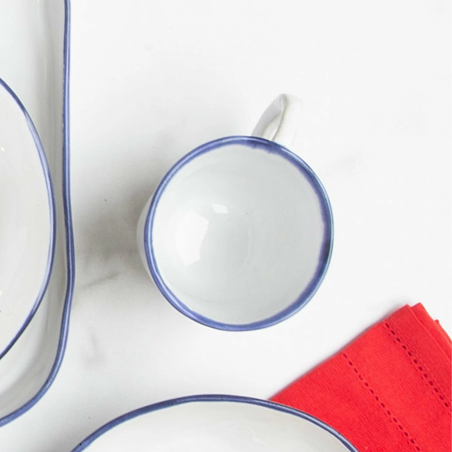 Cheap ❤️ VIETRI Aurora Edge Mug ❤️ 2 Cheap ❤️ VIETRI Aurora Edge Mug ❤️ - Image 2