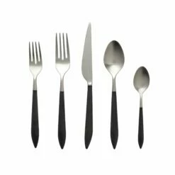 Buy 🔥 VIETRI Ares Argento & Black Five-Piece Place Setting 🌟