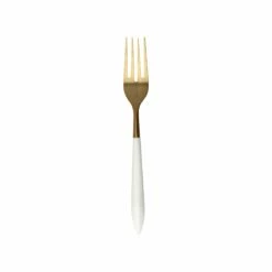 Discount 🧨 VIETRI Ares Oro & White Serving Fork 🎉