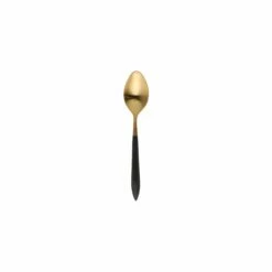Brand new ⭐ VIETRI Ares Oro & Black Demitasse Spoon 😉