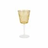 Cheapest 😍 VIETRI Barocco Amber Wine Glass 🧨