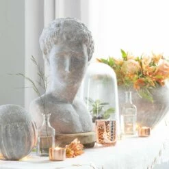 Outlet 🛒 VIETRI Carrara Roman Bust 🎁 -Tabletop Elegant shop CAR 7795 4