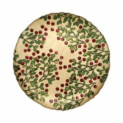 Coupon 💯 VIETRI Cranberry Glass Dinner Plate 🛒