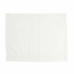 New 🔥 VIETRI Cotone Linens Placemats with Double Stitching - Set of 4 😍 -Tabletop Elegant shop COT I007002 2100 web1