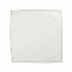 Flash Sale 👍 VIETRI Cotone Linens Ivory Napkins with Stitching - Set of 4 🤩 -Tabletop Elegant shop COT LG007003 2100 web1