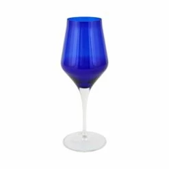 Wholesale 🥰 VIETRI Contessa Cobalt Water Glass 🔔