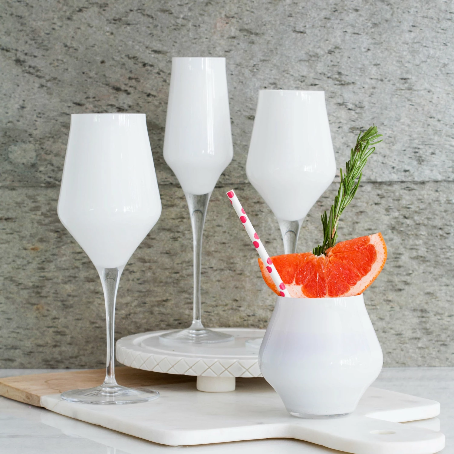 Budget ๐ VIETRI Contessa Champagne Glass ๐ 4 Budget ๐ VIETRI Contessa Champagne Glass ๐ - Image 4