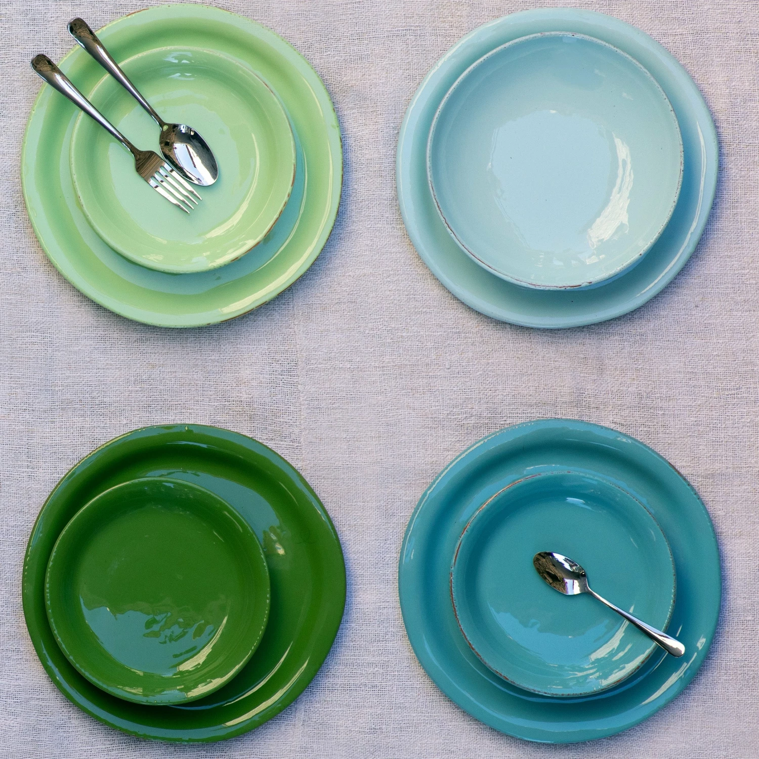 Promo ๐ฅฐ VIETRI Cucina Fresca Aqua Dinner Plate ๐ 5 Promo ๐ฅฐ VIETRI Cucina Fresca Aqua Dinner Plate ๐ - Image 5