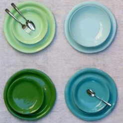Best Pirce 😍 VIETRI Cucina Fresca Aqua Pasta Bowl 🥰 -Tabletop Elegant shop CUF 2604AQ 4