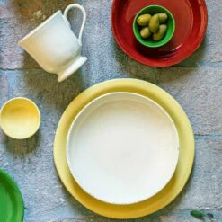 Coupon 😉 VIETRI Cucina Fresca Crema Pasta Bowl 🔔 -Tabletop Elegant shop CUF 2604C 3