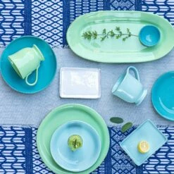 Top 10 ✔️ VIETRI Cucina Fresca Turquoise Pasta Bowl 👍 -Tabletop Elegant shop CUF 2604TQ 3