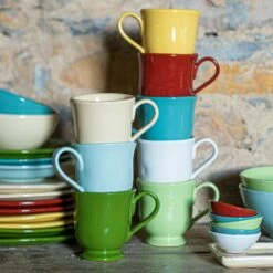 Cheap 👍 VIETRI Cucina Fresca Aqua Mug 👏 -Tabletop Elegant shop CUF 2610AQ 3