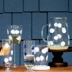 Best Sale 🔥 VIETRI Drop Tall Tumbler 💯 -Tabletop Elegant shop DRP 5438 LSALT 1