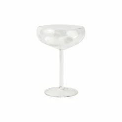 Cheapest ⭐ VIETRI Drop White Coupe Champagne Glass 👏