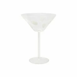 Best Sale ❤️ VIETRI Drop White Martini Glass 😍