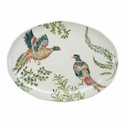 Discount ❤️ VIETRI Fauna Pheasants Large Oval Platter ❤️