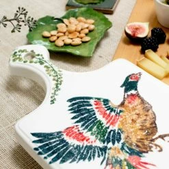 Wholesale 🌟 VIETRI Fauna Pheasants Cheese Board 💯 -Tabletop Elegant shop FAU 9769 LSALT 6