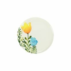 Best Pirce ❤️ VIETRI Fiori di Campo Assorted Salad Plates - Set of 4 🤩 -Tabletop Elegant shop FDC 9701C 1