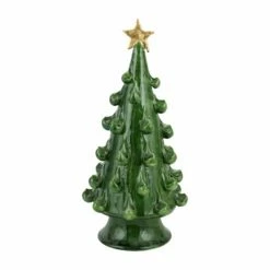 Best Sale ⌛ VIETRI Foresta Green Medium Tree with Gold Star ⭐