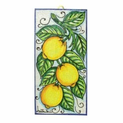 Wholesale 🔥 VIETRI First Stones Lemon Vine Wall Plaque 👏