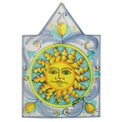 Outlet 🥰 VIETRI First Stones Pointed Sun Wall Plaque 🛒