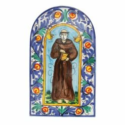 Discount 👍 VIETRI First Stones Saint Francis Wall Plaque 🔔