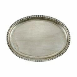 Best Sale 😍 VIETRI Florentine Wooden Accessories Platinum Small Oval Tray ⭐