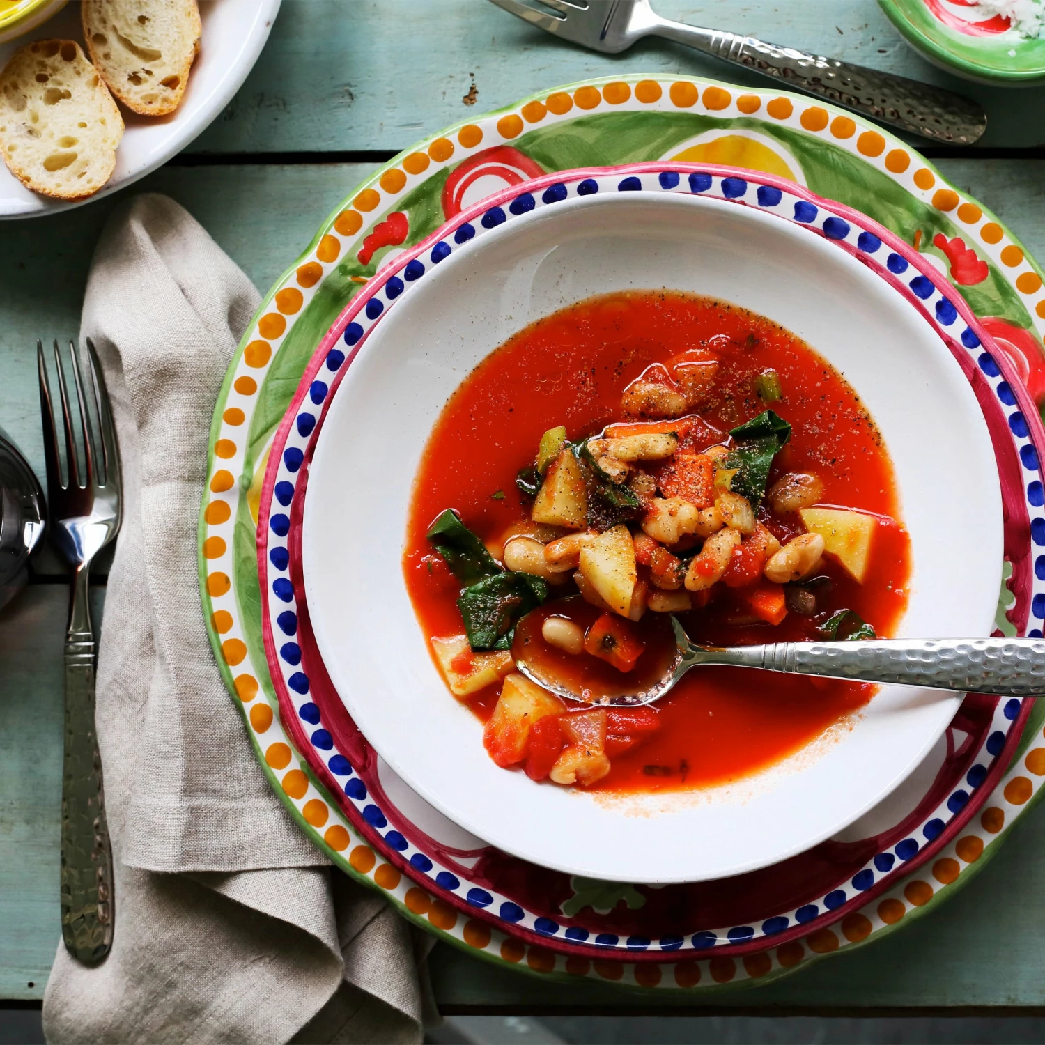 Budget ๐ VIETRI Campagna Gallina Dinner Plate โค๏ธ 2 Budget ๐ VIETRI Campagna Gallina Dinner Plate โค๏ธ - Image 2