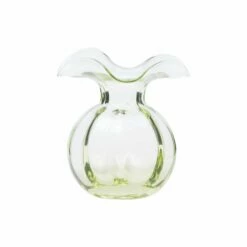 Best deal ⭐ VIETRI Hibiscus Glass Green Bud Vase 😉