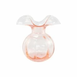Discount 👏 VIETRI Hibiscus Glass Pink Bud Vase ✨