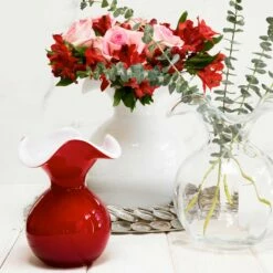 Top 10 ๐ VIETRI Hibiscus Glass White Large Fluted Vase ๐ฅ 5 Top 10 ๐ VIETRI Hibiscus Glass White Large Fluted Vase ๐ฅ -Tabletop Elegant shop HBS 8583W LSALT 1