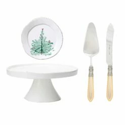 Best reviews of 🎉 VIETRI Holiday 4-Piece Cake Set ❤️