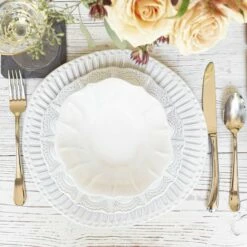 Outlet 🎁 VIETRI Incanto Stripe American Dinner Plate 👍 -Tabletop Elegant shop INC 1100A LSALT 3