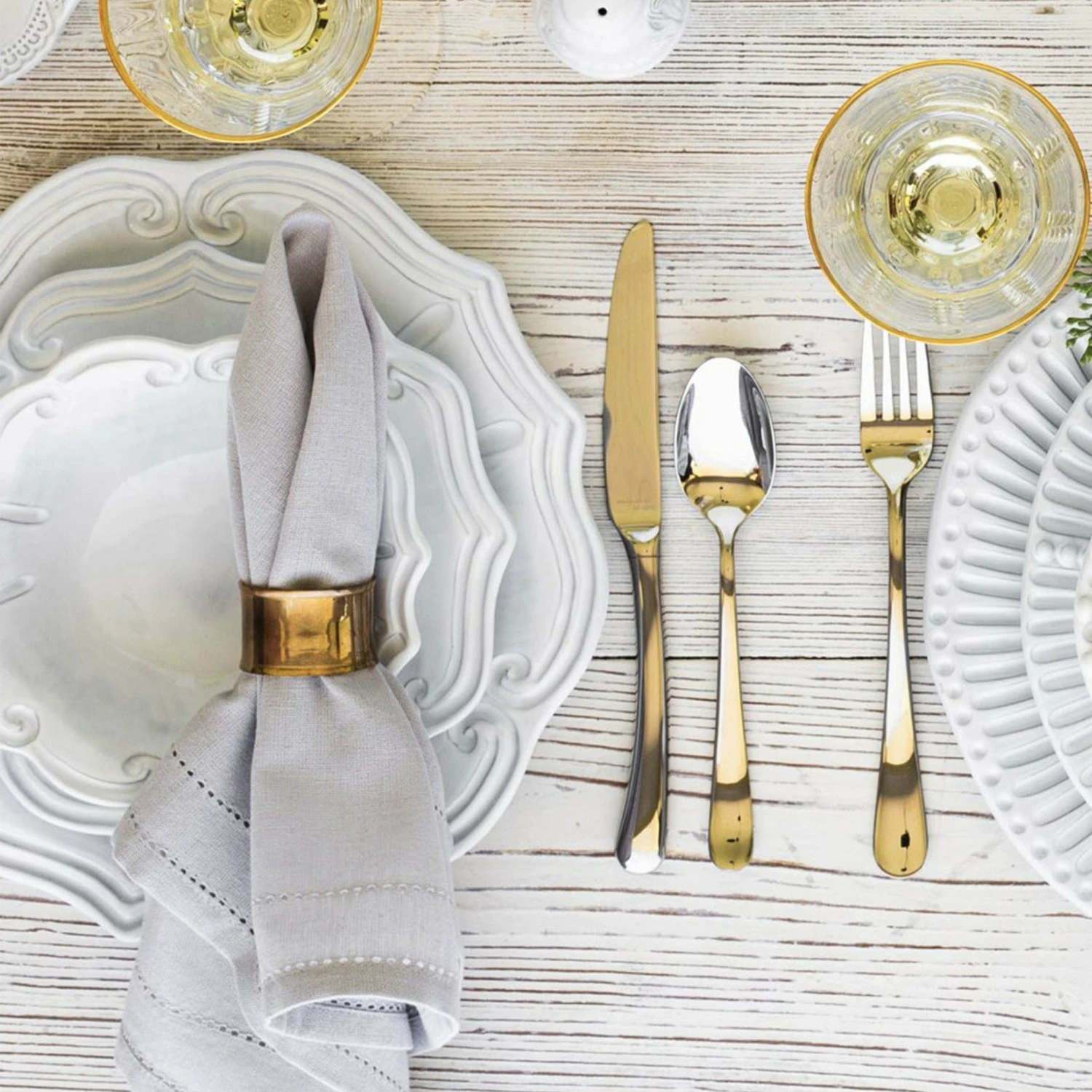 Hot Sale ❤️ VIETRI Incanto Baroque Salad Plate 🥰 4 Hot Sale ❤️ VIETRI Incanto Baroque Salad Plate 🥰 - Image 4