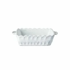 Coupon 😉 VIETRI Incanto Lace Small Square Baking Dish ❤️