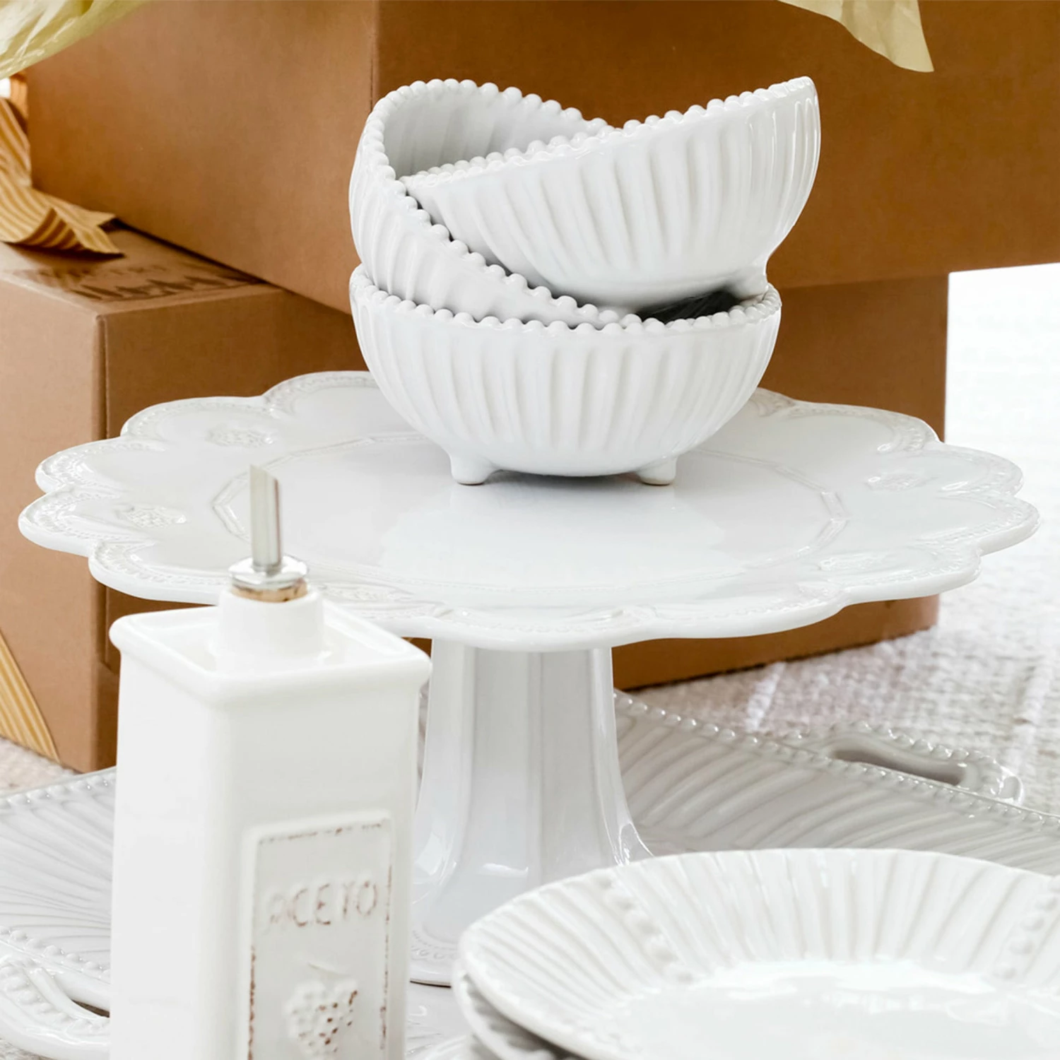 Wholesale π€© VIETRI Incanto Lace Large Cake Stand π 2 Wholesale π€© VIETRI Incanto Lace Large Cake Stand π - Image 2