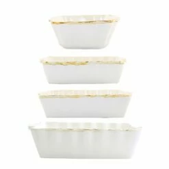 Promo 🎉 VIETRI Italian Bakers 4-Piece Bakeware Essentials Set 🌟