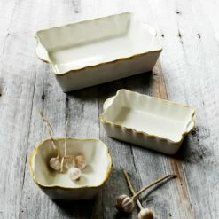 Best deal ❤️ VIETRI Italian Bakers Medium Rectangular Baker 🔥 -Tabletop Elegant shop ITB W2952 LSALT 1