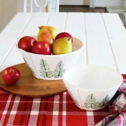 Flash Sale 😉 VIETRI Lastra Holiday Medium Stacking Serving Bowl 🤩 -Tabletop Elegant shop LAH 26021 LSALT 1