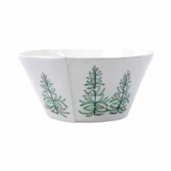 Wholesale ✔️ VIETRI Lastra Holiday Large Stacking Serving Bowl 🎉