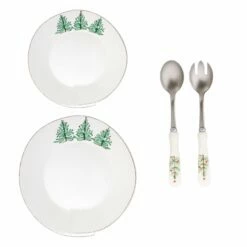 Budget ❤️ VIETRI Lastra Holiday 3-Piece Serverware Set ⭐