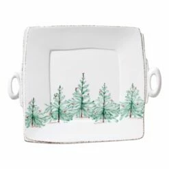 Outlet 🥰 VIETRI Lastra Holiday Handled Square Platter 🧨 -Tabletop Elegant shop LAH 2628 2100 web1 78bcb848 e5b4 457b 87b9 8720d835e6c9