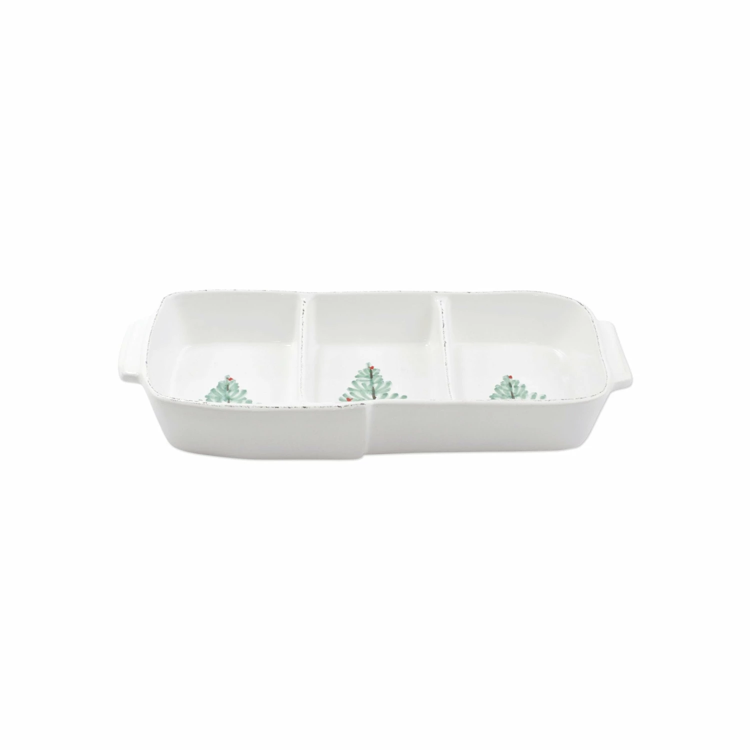 Cheapest โ VIETRI Lastra Holiday Small Three-Part Server ๐ 2 Cheapest โ VIETRI Lastra Holiday Small Three-Part Server ๐ - Image 2